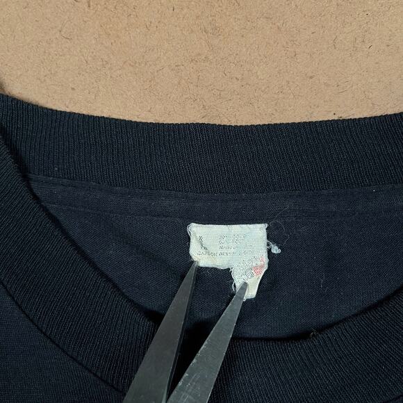 The Joker 1989 Mens Black Graphic T Shirt 80s Batman DC Comics Large Tee - Picture 6 of 14